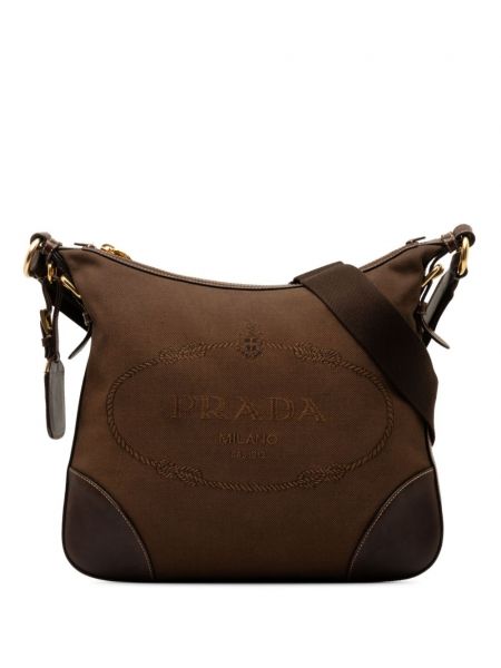 Чанта през рамо Prada Pre-owned кафяво