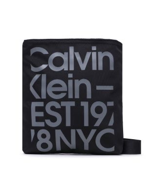 Sporttasche mit taschen Calvin Klein Jeans schwarz