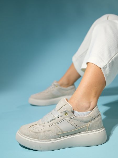 Sneakers σουέντ Luvishoes μπεζ