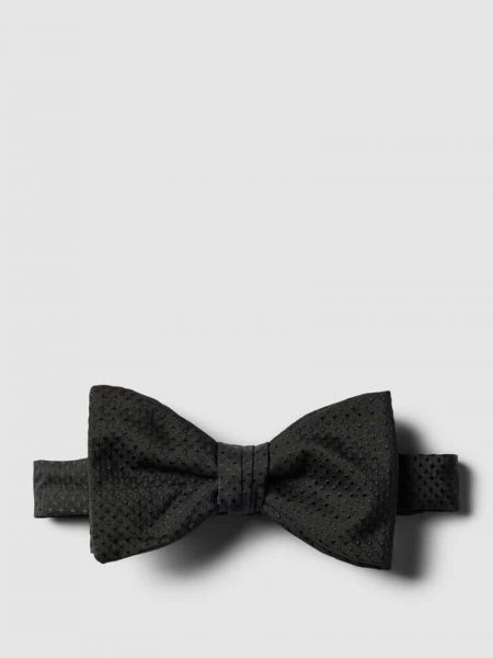 Krawat w jednolitym kolorze Hugo czarny