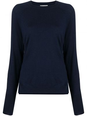 Кашмирен пуловер Onefifteen синьо