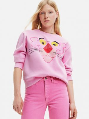 Sweatshirt Desigual pink
