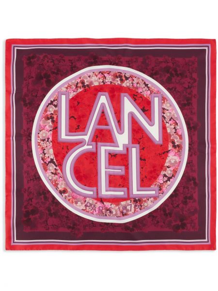 Копринен шал с принт Lancel