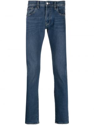 Slim fit kitsa lõikega teksapüksid Armani Exchange sinine