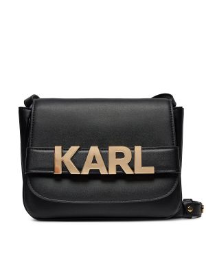 Crossbody kabelka Karl Lagerfeld čierna