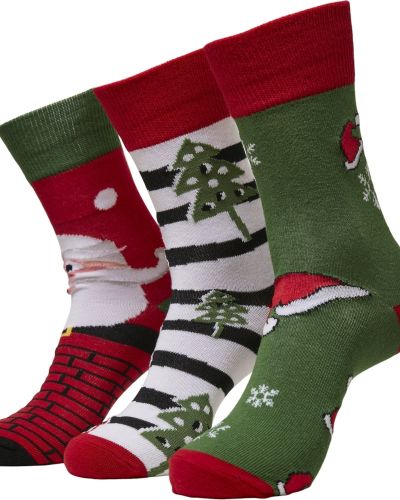 Коледни чорапи за пръсти на райета Urban Classics