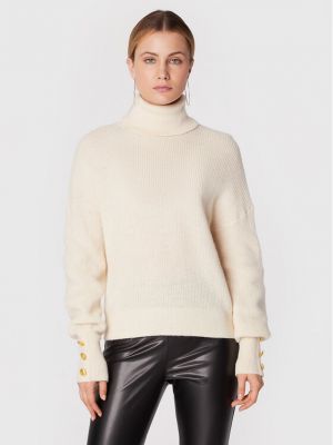 Pull col roulé col roulé Marciano Guess blanc