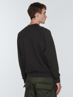 Jersey sweatshirt aus baumwoll Les Tien schwarz