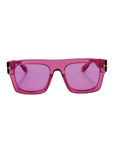 Gafas de sol de cristal Tom Ford rosa