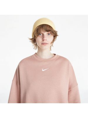 Oversized φούτερ fleece Nike ροζ