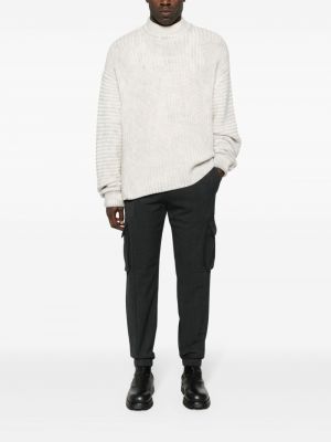 Kalhoty Calvin Klein šedé