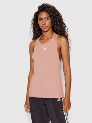 Priliehavé športové tričko Adidas Performance ružová