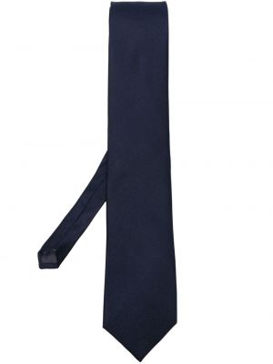 Копринена вратовръзка Fursac синьо