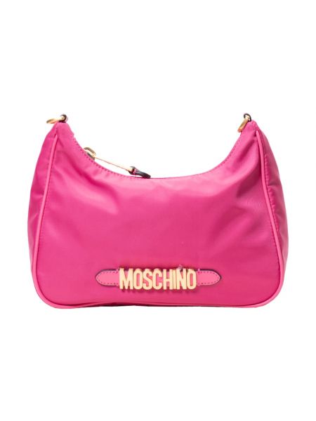 Nylonowa torba na ramię Moschino