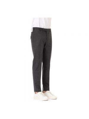 Pantalones chinos con estampado tropical Pt Torino gris