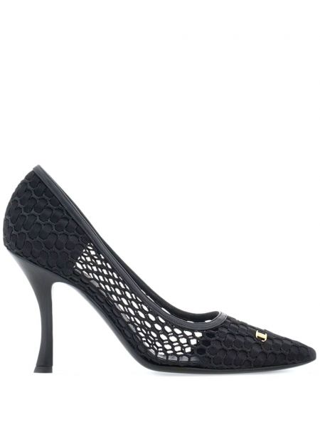 Slingback applikation pumps Ferragamo sort