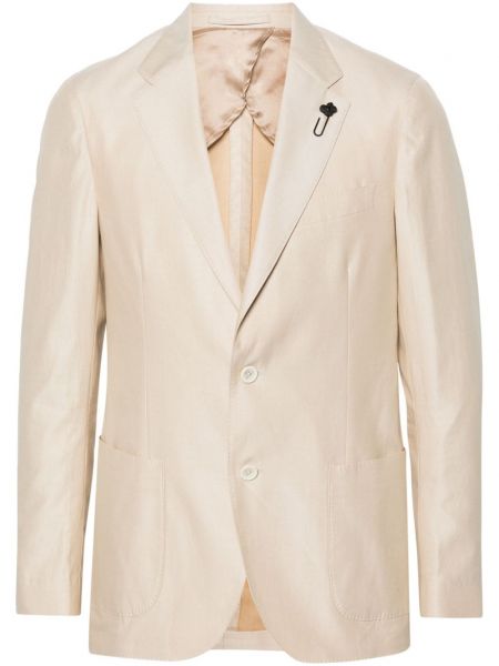 Blazer long Lardini beige