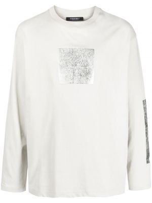 T-shirt avec manches longues A-cold-wall* blanc