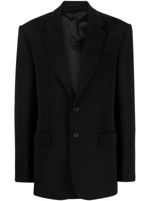 Relaxed fit blazer Wardrobe.nyc črna