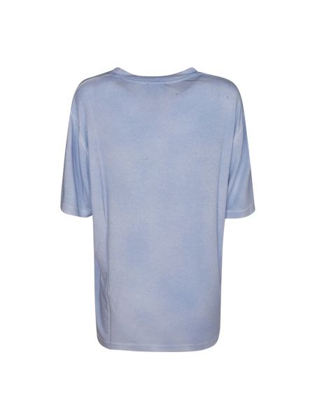 Koszulka Giorgio Armani niebieska