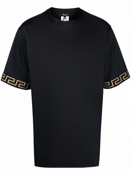 Αθλητική μπλούζα Versace μαύρο