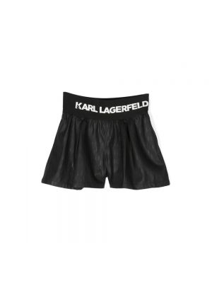 Czarne szorty Karl Lagerfeld