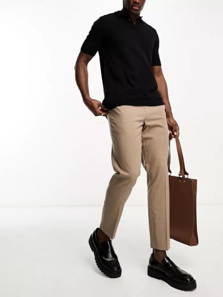 Элегантные брюки New Look коричневые