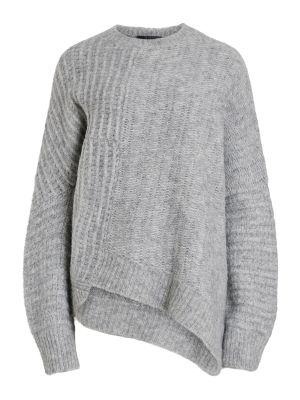 Gyapjú pulóver Allsaints szürke
