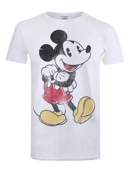 Biała koszulka Disney