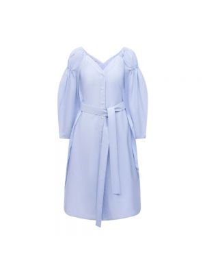 Minikleid mit geknöpfter Stella Mccartney blau