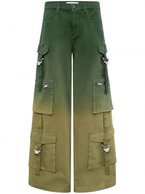 „cargo“ stiliaus kelnės Dion Lee žalia