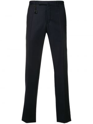 Pantalones rectos slim fit Incotex azul