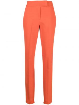 Pantaloni plissettati Fabiana Filippi arancione
