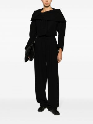 Oversized bunda Yohji Yamamoto černá