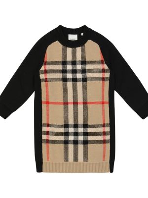 Kontrolleret striktrøje for piger Burberry Kids beige