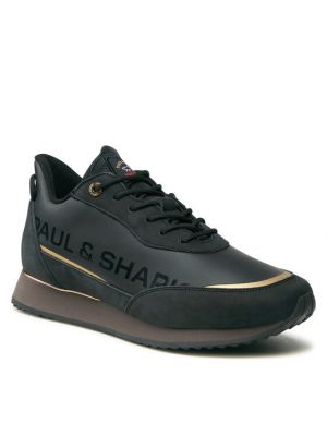 Sneakersy Paul&shark czarne