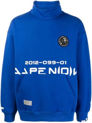 Sweatshirt Aape By *a Bathing Ape® blå