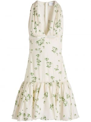 Копринена рокля Giambattista Valli бяло