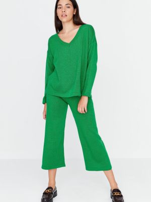 Oversized oblek Trendyol zelená