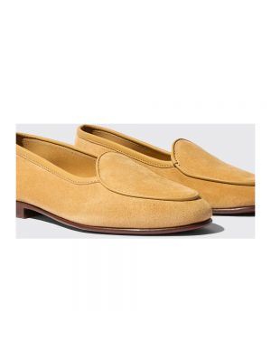 Loafers de ante Scarosso beige
