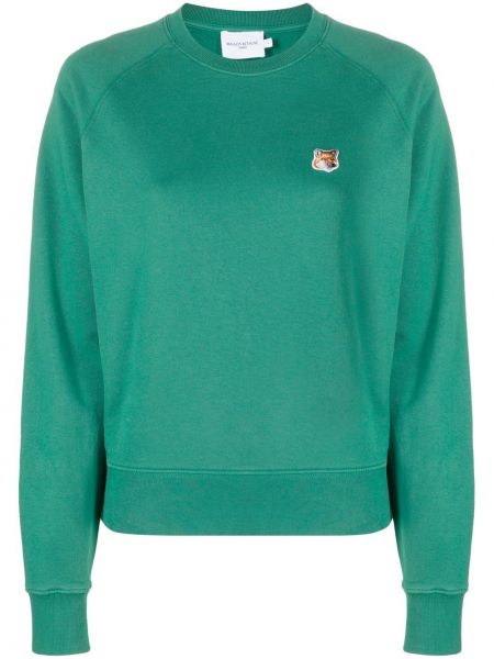 Sweatshirt Maison Kitsuné grön