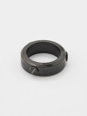 Кольцо Philipp Plein черное