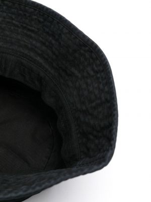 Bavlněný klobouk Acne Studios černý