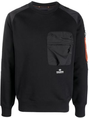 Pullover mit print mit rundem ausschnitt Parajumpers schwarz