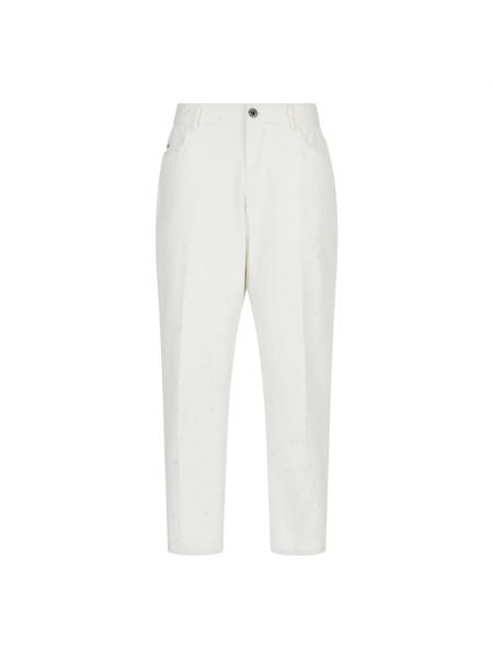 Pantalon chino Emporio Armani blanc