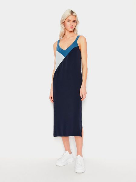 Сукня міді Armani Exchange синя