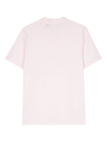 Kokvilnas polo krekls Theory rozā
