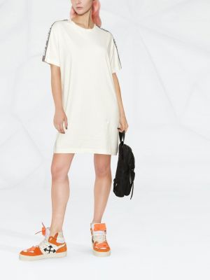 Triibuline kleit Off-white