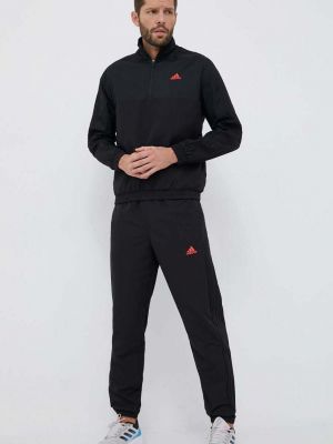 Tepláková souprava z polyesteru Adidas - černá