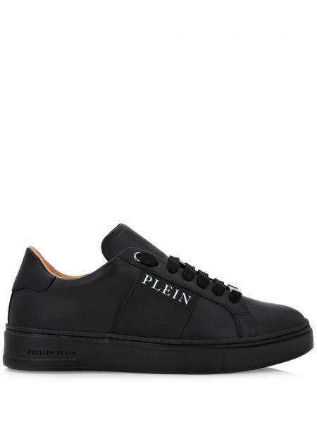 Baskılı deri sneaker Philipp Plein siyah